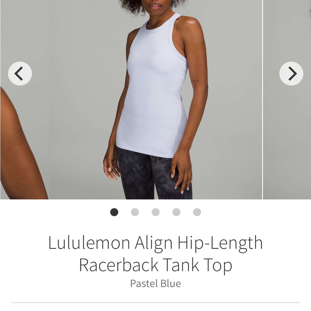 lululemon athletica Women's  Align Racerback Tank Top
